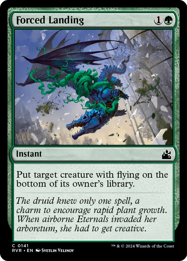 Forced Landing (RVR-141) - Ravnica Remastered Foil