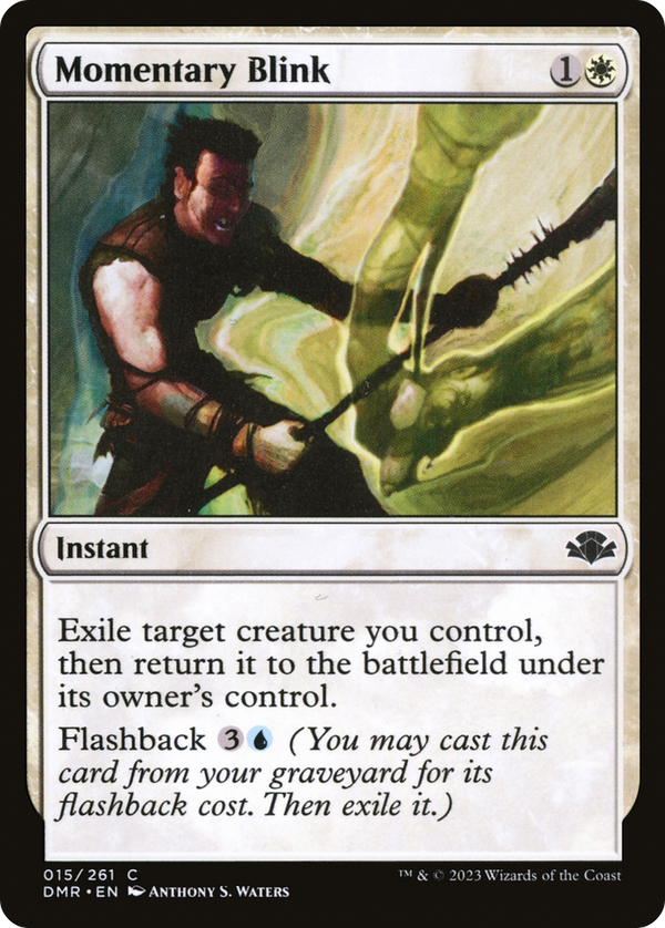 Momentary Blink (DMR-015) - Dominaria Remastered Foil