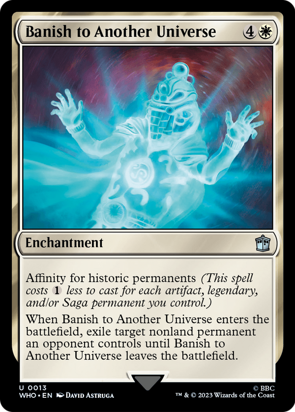 Banish to Another Universe (WHO-013) - Doctor Who Foil