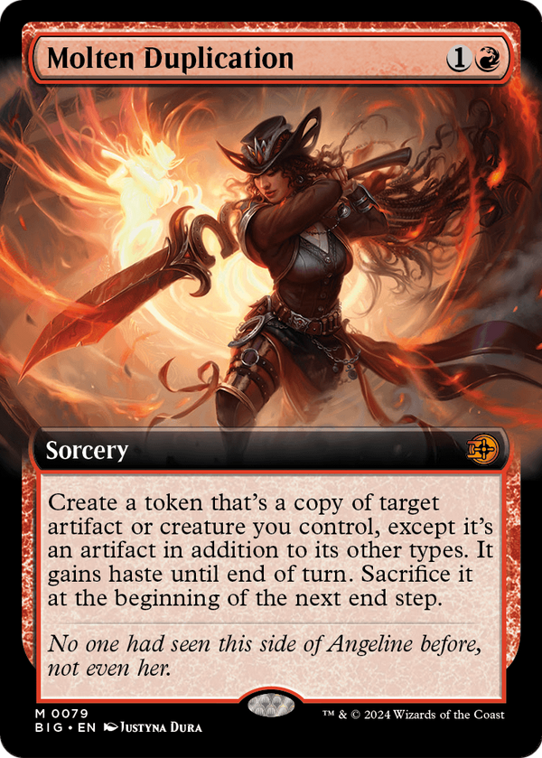 Molten Duplication (Extended Art) (BIG-079) - The Big Score: (Extended Art)