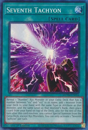 Seventh Tachyon (CR) (MZTM-EN016) - Maze of the Master 1st Edition