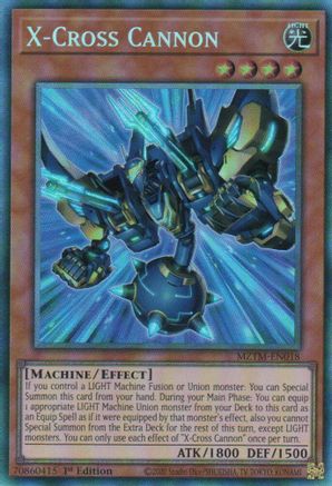 X-Cross Cannon (CR) (MZTM-EN018) - Maze of the Master 1st Edition
