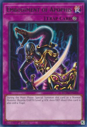 Embodiment of Apophis (MZTM-EN104) - Maze of the Master 1st Edition