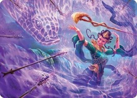 Snakeskin Veil Art Card (19/54) (AATDM-019) - Art Series: Tarkir: Dragonstorm