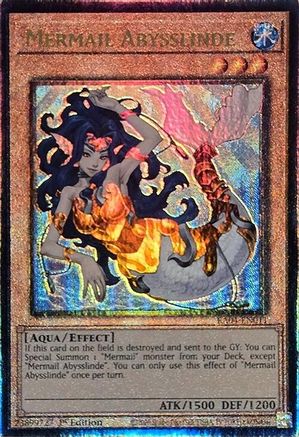 Mermail Abysslinde (PUR) (RA04-EN011) - Quarter Century Stampede 1st Edition