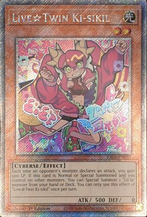 Live Twin Ki-sikil (Platinum Secret Rare) (RA04-EN035) - Quarter Century Stampede 1st Edition