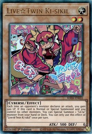 Live Twin Ki-sikil (PUR) (RA04-EN035) - Quarter Century Stampede 1st Edition