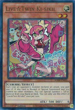 Live Twin Ki-sikil (UR) (RA04-EN035) - Quarter Century Stampede 1st Edition