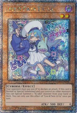 Live Twin Lil-la (Quarter Century Secret Rare) (RA04-EN036) - Quarter Century Stampede 1st Edition