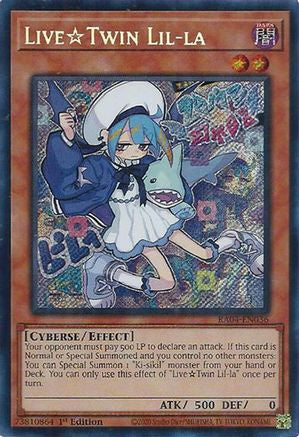 Live Twin Lil-la (Secret Rare) (RA04-EN036) - Quarter Century Stampede 1st Edition