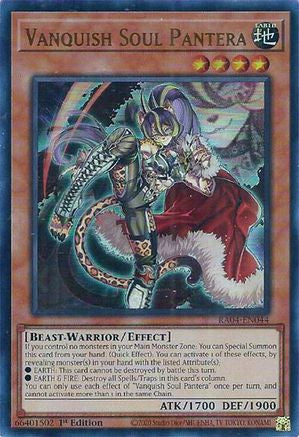 Vanquish Soul Pantera (UR) (RA04-EN044) - Quarter Century Stampede 1st Edition
