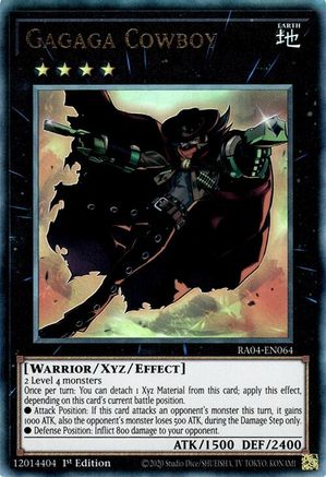 Gagaga Cowboy (PUR) (RA04-EN064) - Quarter Century Stampede 1st Edition