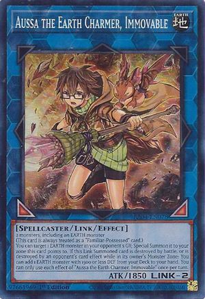 Aussa the Earth Charmer, Immovable (RA04-EN078) - Quarter Century Stampede 1st Edition