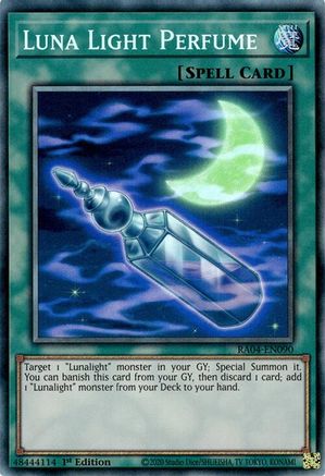 Luna Light Perfume (PCR) (RA04-EN090) - Quarter Century Stampede 1st Edition