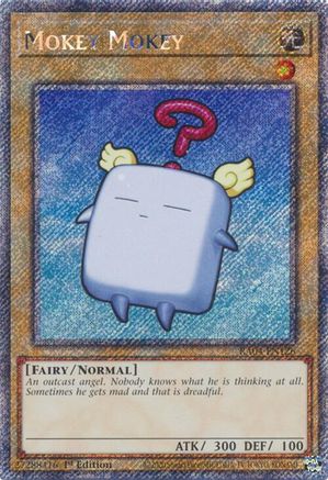 Mokey Mokey (Platinum Secret Rare) (RA04-EN126) - Quarter Century Stampede 1st Edition