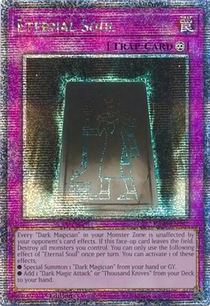 Eternal Soul (Quarter Century Secret Rare) (RA04-EN247) - Quarter Century Stampede 1st Edition