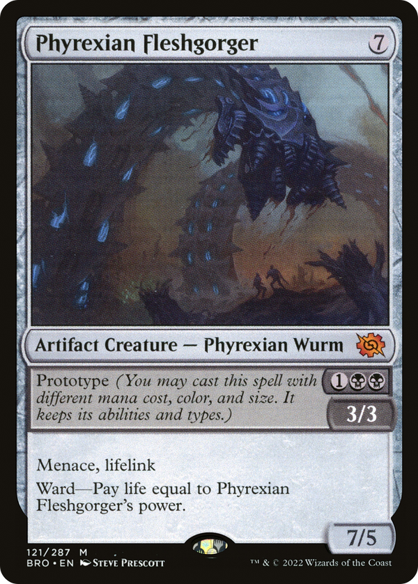 Phyrexian Fleshgorger (BRO-121) - The Brothers' War