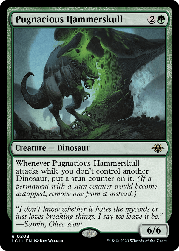 Pugnacious Hammerskull (LCI-208) - The Lost Caverns of Ixalan