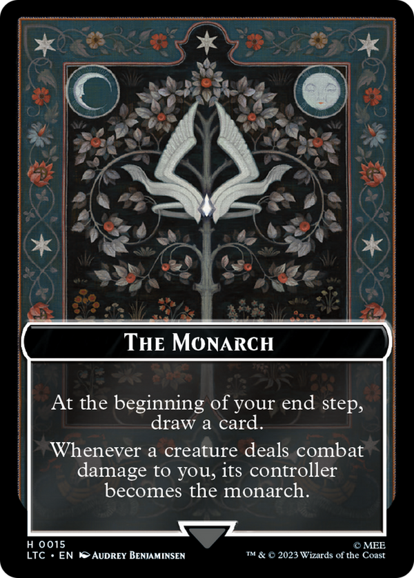 The Monarch (TLTC-015) - Tales of Middle-earth Commander Tokens