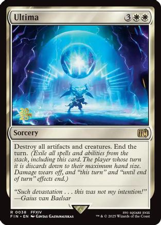 Ultima (PRE-038) - Prerelease Cards Foil
