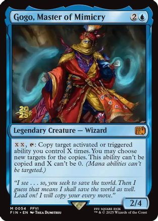 Gogo, Master of Mimicry (PRE-054) - Prerelease Cards Foil