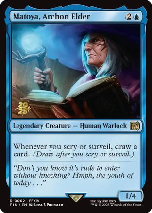 Matoya, Archon Elder (PRE-062) - Prerelease Cards Foil