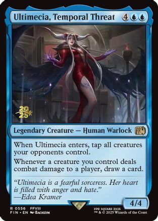 Ultimecia, Temporal Threat (PRE-556) - Prerelease Cards Foil