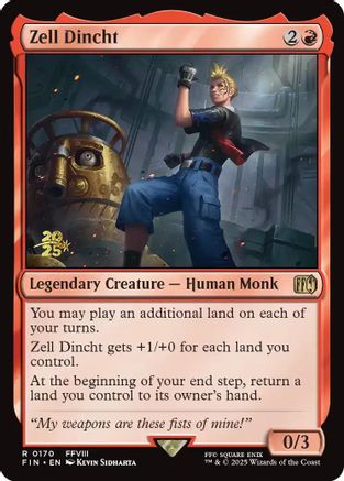 Zell Dincht (PRE-170) - Prerelease Cards Foil