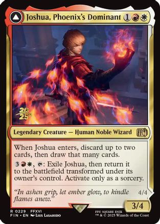 Joshua, Phoenix's Dominant (PRE-229) - Prerelease Cards Foil