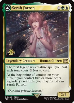 Serah Farron (PRE-240) - Prerelease Cards Foil