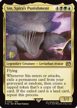 Sin, Spira's Punishment (PRE-242) - Prerelease Cards Foil