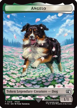 Angelo // Darkstar Double-Sided Token (FIN-19 // 20) - FINAL FANTASY Foil