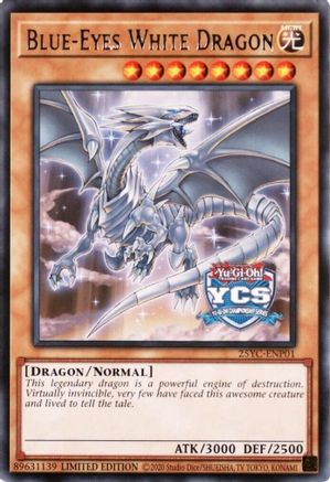 Blue-Eyes White Dragon (25YC-ENP01) - Yu-Gi-Oh! Championship Series 2025 Prize Cards Limited