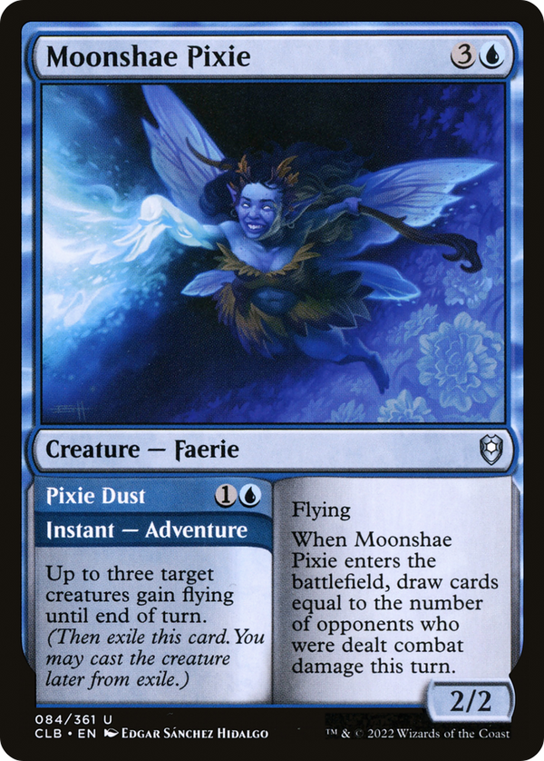 Moonshae Pixie (CLB-084) - Commander Legends: Battle for Baldur's Gate Foil
