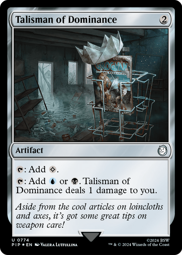 Talisman of Dominance (Surge Foil) (PIP-774) - Fallout Foil
