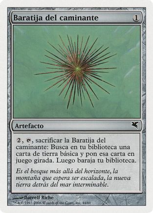 Wayfarer's Bauble (Spanish) - "Baratija del caminante" (D44) (PSAL-D44) - Magic Encyclopedia 2005 (Salvat/Hachette)
