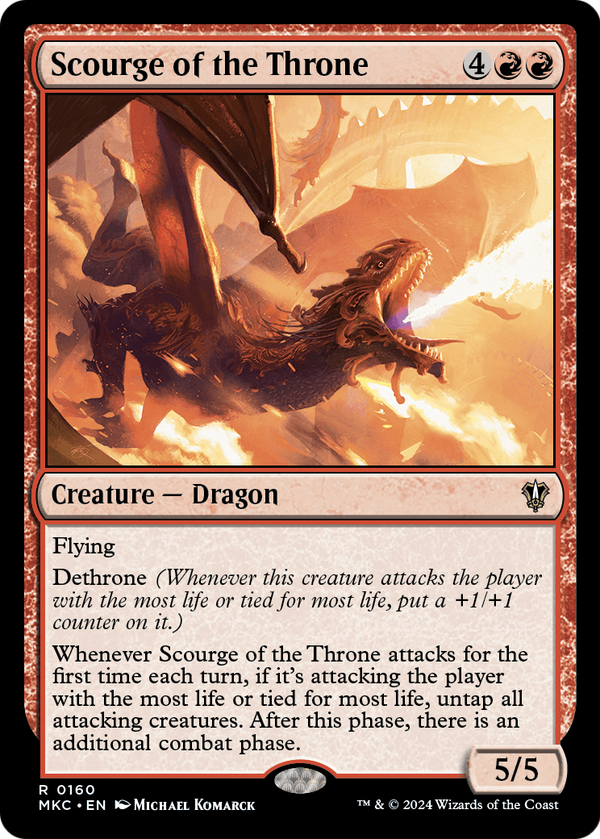Scourge of the Throne (MKC-160) - Murders at Karlov Manor Commander