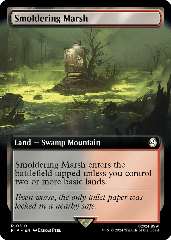 Smoldering Marsh (Extended Art) (PIP-510) - Fallout: (Extended Art)