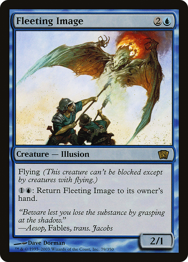 Fleeting Image (8ED-079) - 8th Edition Foil