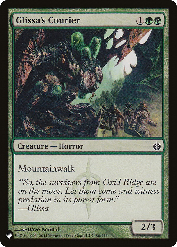 Glissa's Courier (LIST-MBS-80) - The List