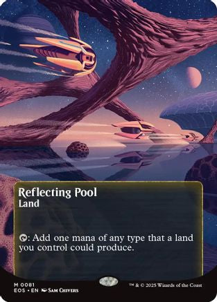 Reflecting Pool (0081) (Borderless) (EOS-081) - Edge of Eternities: Stellar Sights Foil
