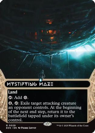 Mystifying Maze (0029) (Borderless) (EOS-029) - Edge of Eternities: Stellar Sights Foil