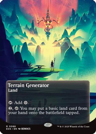 Terrain Generator (0088) (Borderless) (EOS-088) - Edge of Eternities: Stellar Sights