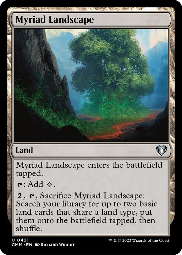Myriad Landscape (CMM-421) - Commander Masters