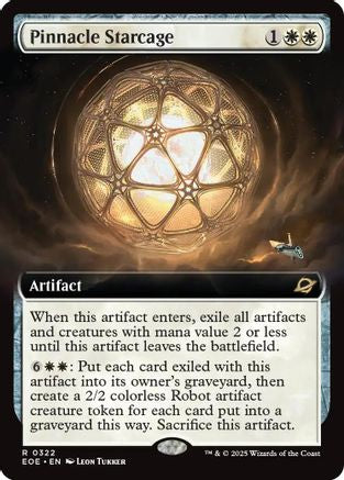 Pinnacle Starcage (Extended Art) (EOE-322) - Edge of Eternities Foil