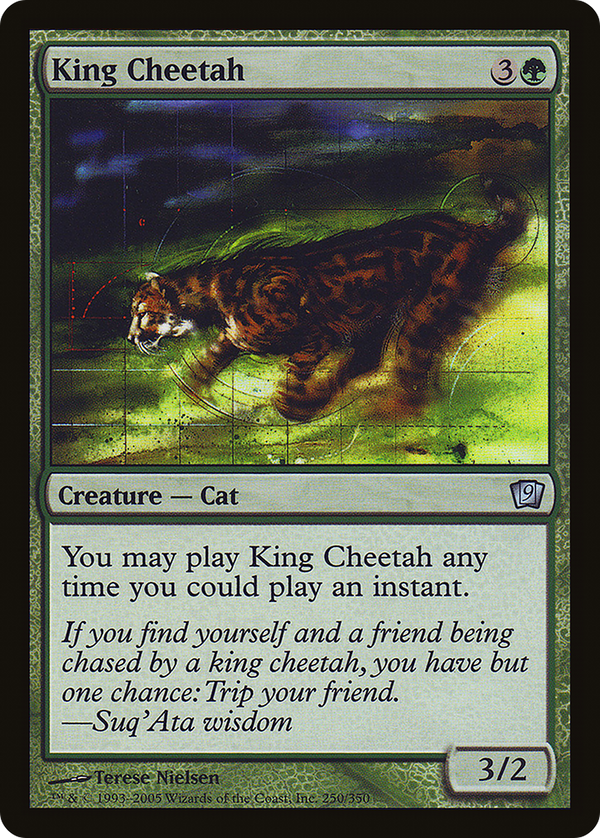 King Cheetah (9ED-250) - 9th Edition