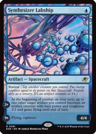 Synthesizer Labship (PPEOE-081) - Promo Pack: Edge of Eternities Foil
