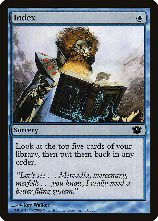 Index (8ED-084) - 8th Edition Foil