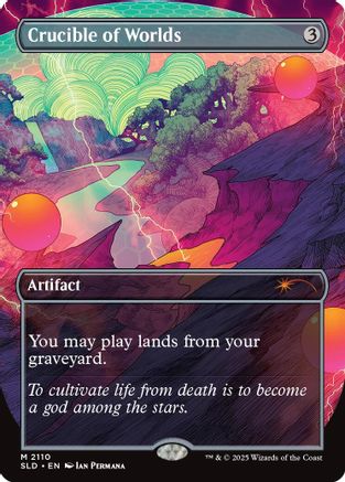 Crucible of Worlds (2110) (SLD-2110) - Secret Lair Drop Series