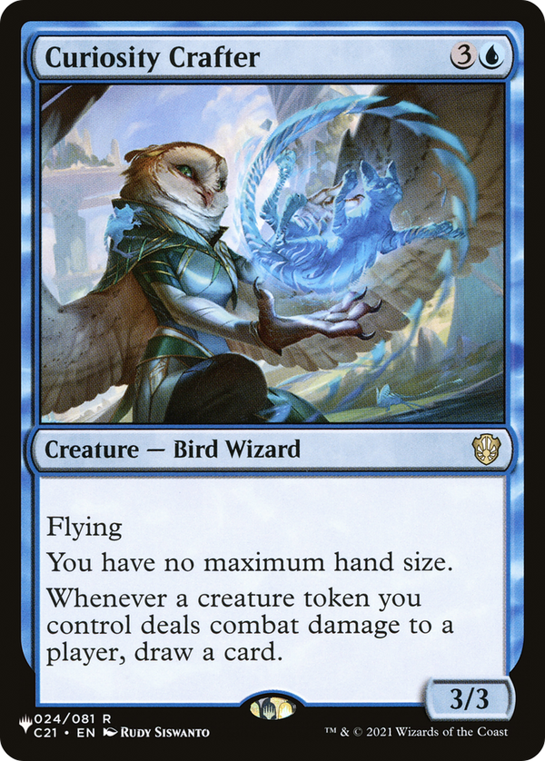 Curiosity Crafter (LIST-C21-24) - The List